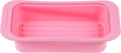 Форма для выпечки силиконовая прямоугольная 25х13,5х5 см розовая PERFECTO LINEA 20-013427