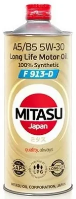 Моторное масло 5W30 синтетическое Special F 1 л MITASU MJ-F11-1