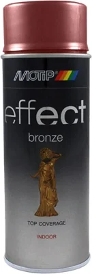 Краска аэрозольная Deco Effect Bronze медь 400 мл MOTIP 303004