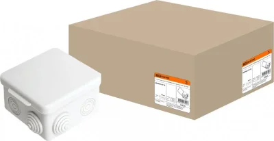 Коробка распределительная ОП 80х80х50 мм TDM SQ1401-0112