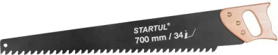 Ножовка по газобетону 700 мм 17 зубьев с напайками MASTER STARTUL ST4084-17