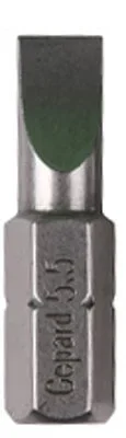 Насадка шлицевая SL6,5 25 мм 20 штук GEPARD GP3609-25