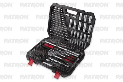 Набор инструментов 216 пр: 1/4 inch, 3/8 inch, 1/2 inch, 4-32 мм, 6 граней PATRON P-38841