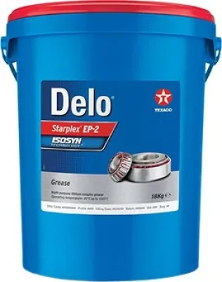 Смазка литиевая Delo Starplex EP 2 18 кг TEXACO 804175ICE
