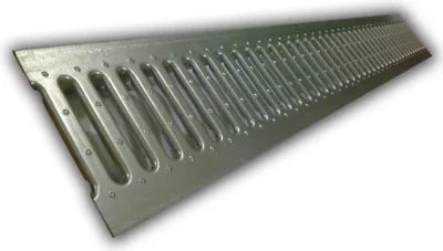 Решетка Standart 100 стальная штампованная (с отверстиями) Ecoteck 2А995919