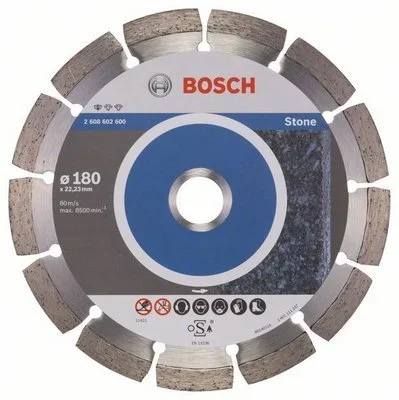 Круг алмазный 180х22 мм Standard for Stone BOSCH 2608602600