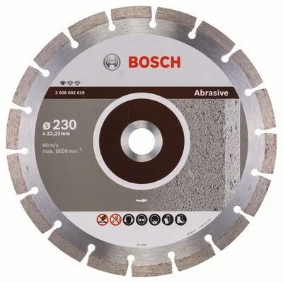 Круг алмазный 230х22 мм Standard for Abrasive BOSCH 2608602619