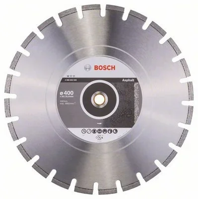 Круг алмазный 400х20/25,4 мм Standard for Asphalt BOSCH 2608602626