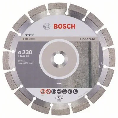 Круг алмазный 230х22 мм Expert for Concrete BOSCH 2608602559