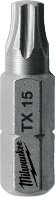 Бита для шуруповерта Torx TX15 25 мм 25 шт MILWAUKEE 4932399595