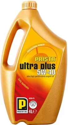 Моторное масло 5W40 синтетическое Ultra Plus 4 л PRISTA P060900