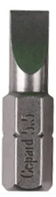 Насадка шлицевая SL5,5 25 мм 3 штуки GEPARD GP3508-25