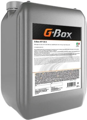 Масло трансмиссионное минеральное G-Box ATF DX II 20 л GENERGY 253650083
