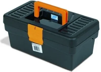 Ящик для инструмента пластмассовый Basic Line 29x17x12,7 см с лотком TAYG 110559