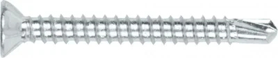 Саморез оконный 3,9х13 мм белый цинк частая резьба со сверлом 3000 штук STARFIX SMC3-80876-3000