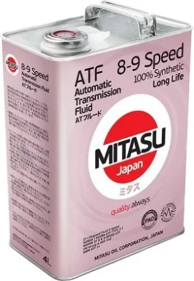 Масло трансмиссионное синтетическое ATF 9 HP 4 л MITASU MJ-309-4