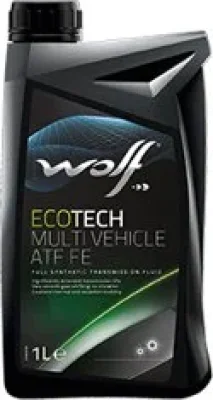 Масло трансмиссионное синтетическое EcoTech Multi Vehicle ATF FE 1 л WOLF 3014/1