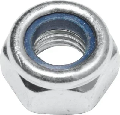 Гайка со стопорным кольцом М20 цинк класс прочности 5.8 DIN 985 3 штуки (SMZ2-50748-3) STARFIX SMZ1-50748-3