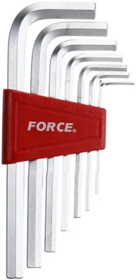 Набор ключей шестигранных 2.5-10 мм Г-образных 7 предметов FORCE 5072