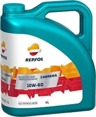 Моторное масло 10W60 синтетическое CARRERA 4 л Repsol RP050G54