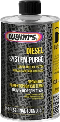 Промывка топливной системы для дизельных двигателей Diesel System Purge 1 л WYNN'S W89195