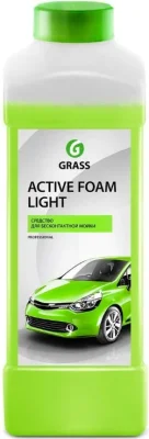 132100 GRASS Автошампунь для бесконтактной мойки Active Foam Light 1 л