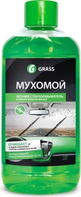 Стеклоомыватель летний концентрат Mosquitos Cleaner 1 л GRASS 110103