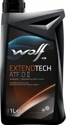 Масло трансмиссионное ExtendTech ATF DII 1 л WOLF 3003/1