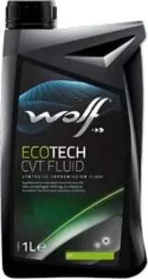 Масло трансмиссионное синтетическое EcoTech CVT Fluid 1 л WOLF 3020/1