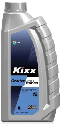 Масло трансмиссионное 80W90 полусинтетическое Geartec GL-5 1 л KIXX L2983AL1E1