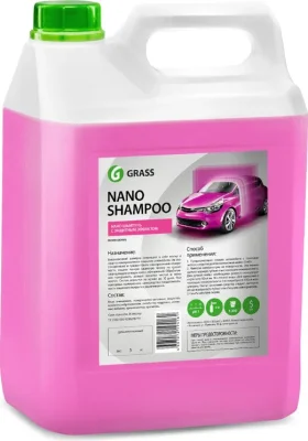 Автошампунь Nano Shampoo 5 л GRASS 136102