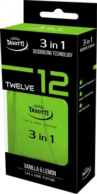 Ароматизатор Spray 3 in 1 Ваниль и лимон TASOTTI TS4374