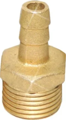 Штуцер латунный 1/2" с наружной резьбой х 10 мм Цветлит ЦРБ0154