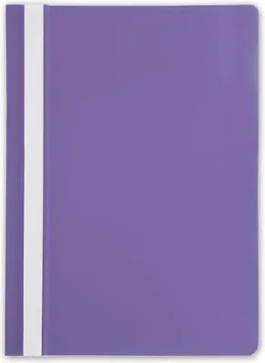 Папка-скоросшиватель А4 фиолетовый пластик 110 мкм карман LITE TC4011V
