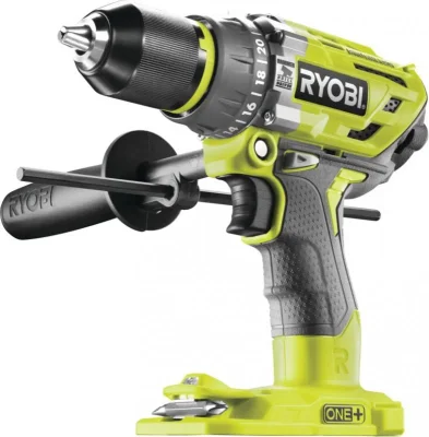 Дрель-шуруповерт аккумуляторная ударная R18PD7-0 ONE + Ryobi 5133003941