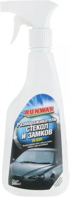 Размораживатель стекол 500 мл RUNWAY RW5059