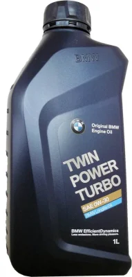 Моторное масло 0W30 синтетическое TwinPower Turbo Longlife-04 1 л BMW 83212465854