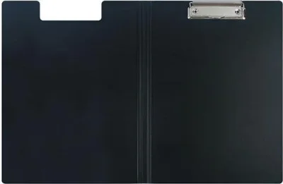 Папка-планшет А4 пластик черный с крышкой INФОРМАТ NM3310