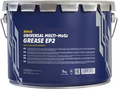 Смазка литиевая для шрус EP-2 Multi-MoS2 Grease 9 кг MANNOL 54850