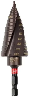 Сверло по металлу ступенчатое 4-30 мм Shockwave Impact Duty MILWAUKEE 48899265