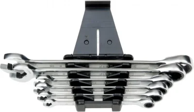 Набор ключей комбинированных с трещоткой 8-19 мм 6 предметов Zebra WÜRTH 071425950