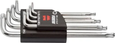 Набор ключей Torx T9-T40 8 предметов Zebra WÜRTH 071537 100