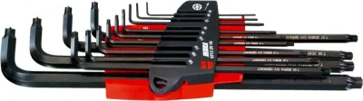 Набор ключей Torx T5-T45 13 предметов Zebra WÜRTH 071539 10