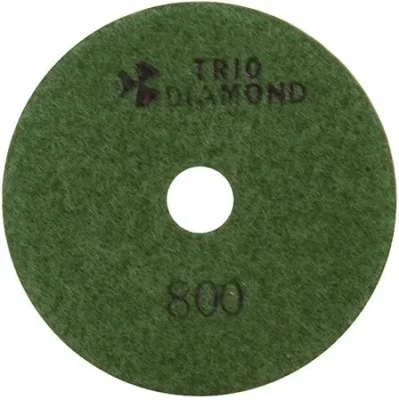 Алмазный гибкий шлифовальный круг d 100 P800 TRIO-DIAMOND 340800