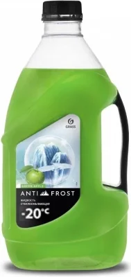Стеклоомыватель зимний -20°C Antifrost Green Apple 4 л GRASS 110310