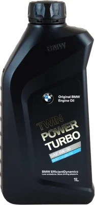 Моторное масло 5W30 синтетическое Twinpower Turbo Longlife-04 1 л BMW 83212465849