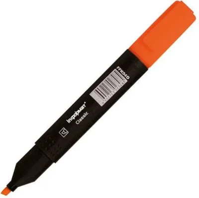 Текстовыделитель Classic 1-5 мм оранжевый скошенный INФОРМАТ FFK04O