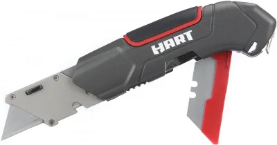 Складной универсальный нож HFK002 (2 лезвия в комплекте) Hart 5132003138