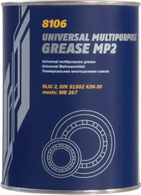 Смазка литиевая MP-2 Multipurpose Grease 800 г MANNOL 5195