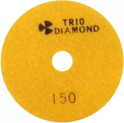Алмазный гибкий шлифовальный круг d 100 P150 TRIO-DIAMOND 340150